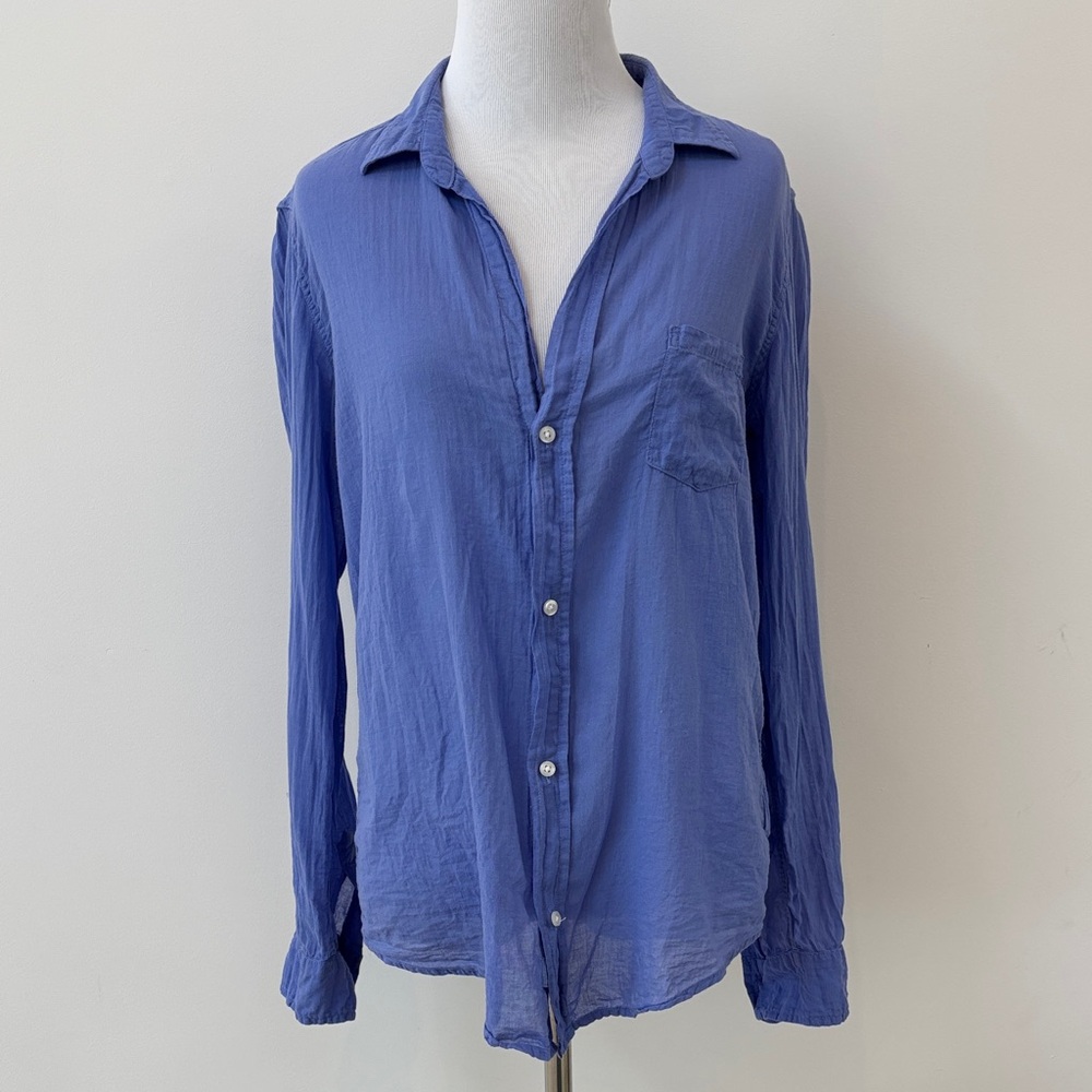 Frank & Eileen Barry Button-Down Shirt 100% Cotton size M